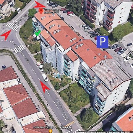 Green Corner *** Daire Rijeka Dış mekan fotoğraf